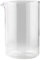 Café Ole Cup Spare Replacement Glass Beaker Suitable For Grunwerg Classic Cafe Ole Cafetieres, 6 Cup