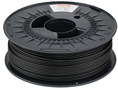 NuNus ABS Filament 1kg Filament für 3D Drucker ABS Schwarz 1,75mm Filament