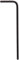 KS Tools 151.2654 Clé mâle brunie courte 6 pans 3/64''