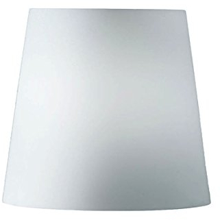 FontanaArte Ricambio Paralume Fontana Media 1853 Bianco, vetro soffiato opalino bianco