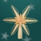 Rudolphs Schatzkiste Baumschmuck Christbaumspitze EL. Beleuchtet Mitte mit Holzstern(Beidseitig) BxHxT=20x20x3cm NEU Weihnachten Christbaum Baum Spitze Holzschmuck Holz Seiffen Erzgebirge De
