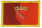 Flaggenfritze Flaggen Aufnäher Italien Rom Fahne Patch + gratis Aufkleber