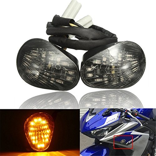 Alamor Rauch Led Blinker Blinker Lampe Bündig Halterung Für Yamaha YZF R1 R6 R6S