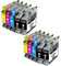 Supply Guy 10 Druckerpatronen kompatibel mit Brother LC223 LC-223XL LC-225 LC-227 mit Chip und Füllstandsanzeige für MFC-J5320DW MFC-J5620DW MFC-J480DW DCP-J4120DW DCP-J562DW und weitere