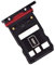 Tiroir Double SIM + Emplacement Carte Micro SD Compatible Huawei P30 Pro Noir
