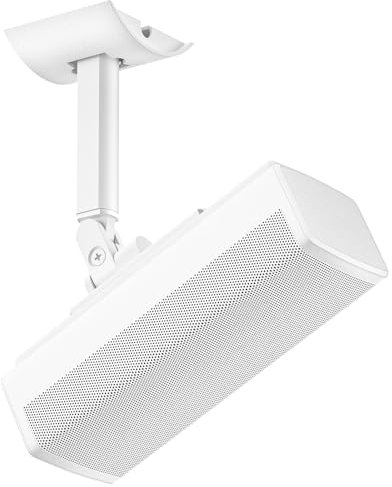 Tiebutie Angle Adjustable Speaker Wall & Ceiling Mount for Bose Surround Speakers, Cube Speakers, Lifestyle, SoundTouch, Acoustimass, CineMate - White
