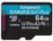 Kingston Canvas Go! Plus microSD memory card Class 10, UHS-I 64GB microSDXC 170R A2 U3 V30 Single Pack w/o ADP