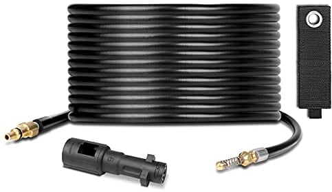 EAWONGEE 15M di scarico ad alta pressione tubo di lavaggio tubo di scarico tubo di scarico kit per fognatura compatibile con Karcher K2 K3 K4 K5 K6 K7 e idropulitrici Lavor