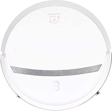 Cryfokt 3 in 1 Robot Aspirapolvere, Ricarica USB Tempi Spazzatrice con Forte Aspirazione, Super-Sottile, Tranquillo Spazza E Lava Robot Aspirapolvere per Uso Domestico(Bianca)