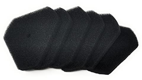 6 esponjas de repuesto compatibles con filtros Oase SwimSkim 50 CWS Skimmer Koi