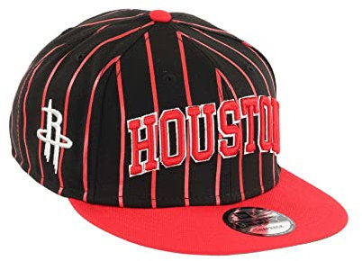New Era Houston Rockets City Arch Black 9Fifty Snapback Cap - One-Size
