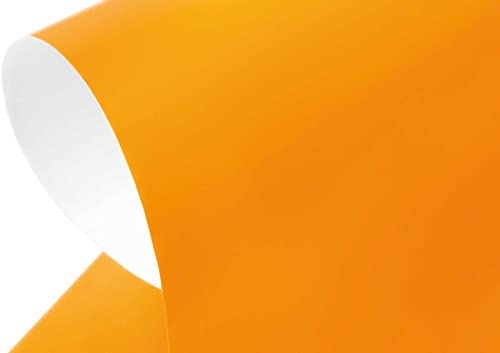 KAVAN Bügelfolie hellorange 2 Meter, Breite 64cm