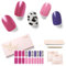 NAILOG Semi Cured Gel Nail Strips Glossy & Long Lasting Soft Gel Finish (20 Extra Long Stickers) | Wraps,New Tribe