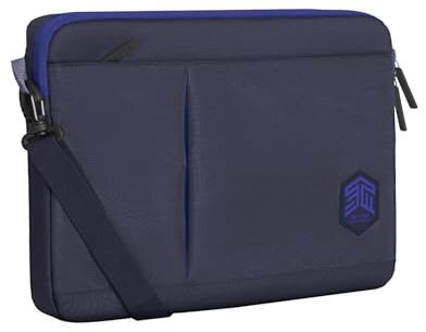 STM Blazer Laptop Sleeve - Slim & Protective Fits up to 16 inch Laptop with External Zipper Pocket - Ideal for Students & Business Men & Women - Blue