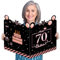 Geburtstagskarte 70 Frau Mann Groß 63x40cm,Karte 70 Geburtstag Frau Mann,70 Geburtstag Männer Frauen Deko,Geburtstagskarten 70 Jahre Rosegold,70. Geburtstag Gästebuch Karten Danke Geschenke,GrußKarten