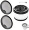 DianSung 3 Stück Hepa-Vorfilter zubehör für Xiaomi G9 G10, für Dreame T10, T20, T30, T20 Pro, T30 NEO, R10, R10 Pro, R20, R20, Z10 Station Staubsauger, wiederverwendbares Filter Ersatzteile