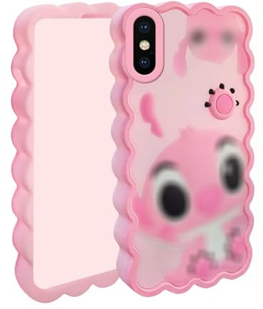 FINDWORLD Cases for iPhone Xs MAX Case, Cute 3D Cartoon Unique Soft Silicone Animal Rubber Character Shockproof Anti-Bump Protector Boys Gifts Cover Housing Skin for iPhone Xs MAX 6.5”