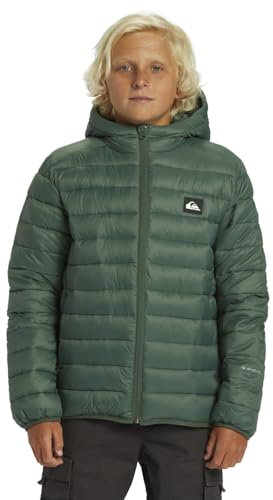 Quiksilver Garçon Scaly Youth Veste, Vert, 16 Ans EU