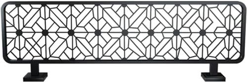 MaiBuL LNNW Trennwände Für Speiseräume Trennwände for Essbereiche, aushöhlen, Schreibtisch-Trennwand, Esszimmer-Raumteiler, Raumdekoration(Color:Black-b,Size:70cm)