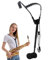 HiyyFloy Saxophon-Schultergurt, Bequemer Saxophon-halsgurt-Haken, Aluminium-Metall-Saxophon-Halter, Schultergurt Für Saxophon, Altsaxophon