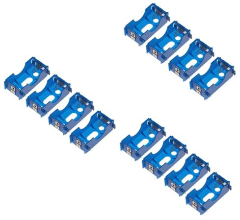 CIYODO 12stücke D-zellen Batteriefach Aus Kunststoff Seriell Parallel Konfigurierbare Halterung Für Laboranwendungen Blau