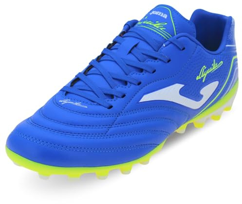 Joma Botas de fútbol Aguila 25 Hierba Artificial AG Código AGUW2504AG Azul Hombre, Azul y amarillo., 41 EU