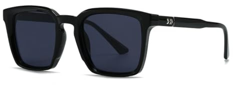 RRNTTTM Sonnenbrille mit Nieten Street Style Model Sonnenbrille (schwarz)