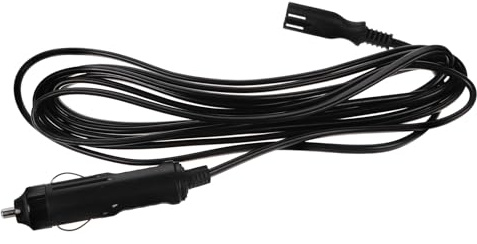 Ipetboom Car Cooler Power Cable Replacement Cooler Plug Male Lighter Plug Dc12V Car Fridge Power Supply Extension Cord for Portable Freezer and Mini Refrigerator Use