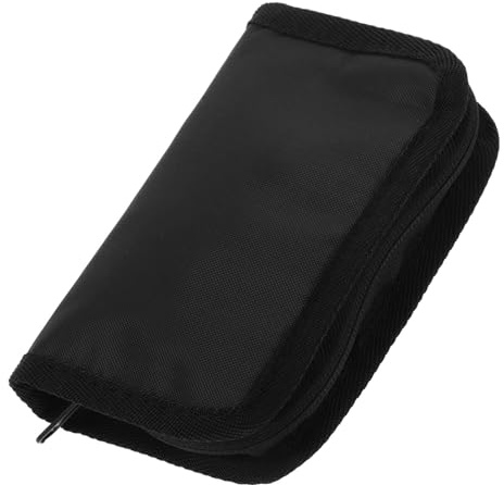 Tragetasche für Blutzuckermessgerät, Diabetiker Organizer für Reisen | Gewebe, PVC und Zinklegierung, Elastische Bänder und Netzfach, 1 Stück mit Reißverschluss
