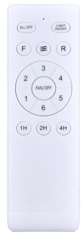 CLVIZCXOM Mando a distancia universal RF adecuado para​ Ventilador de techo Mando a distancia