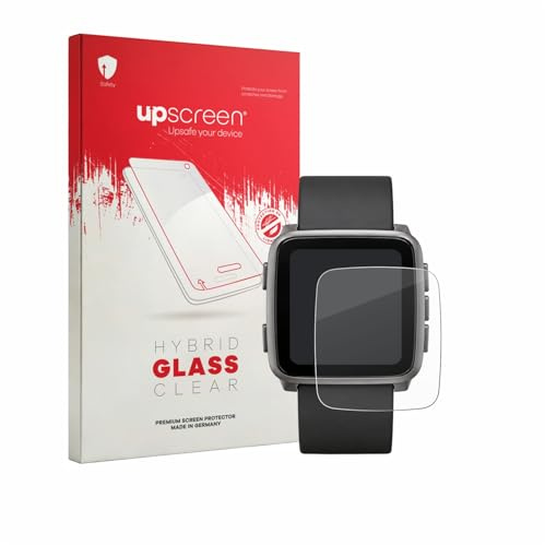 upscreen Schutzglas für Pebble Time 2 2026 | Transparenter Displayschutz Made in Germany Klare 9H Schutzfolie Glas-Folie Montage-Set Anti-Fingerprint