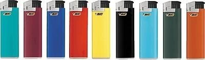 BIC 862274 Feuerzeug Electronic Bicolours sortiert