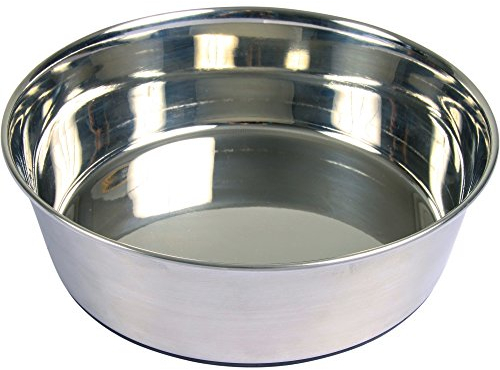 Trixie Ecuelle en Acier Inox Base Antidérapante 2,5 l / 24 cm
