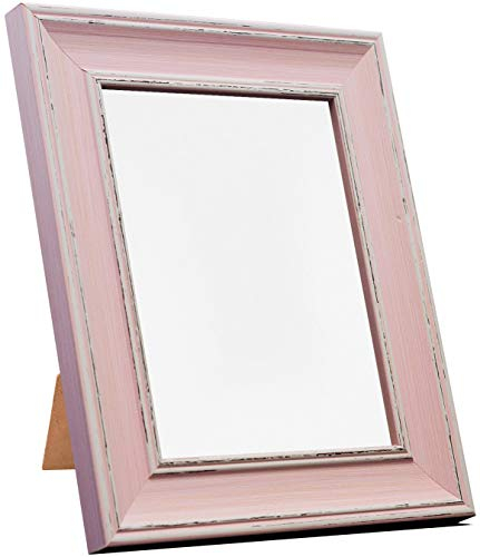 FRAMES BY POST Scandi Vintage Distressed Pink Picture Photo Frame 6 x 4 inch
