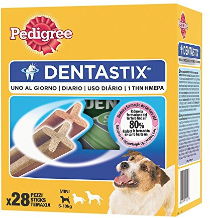 Pedigree Dentastix Mini – Snack für die Mundhygiene für Welpen und kleine Hunde