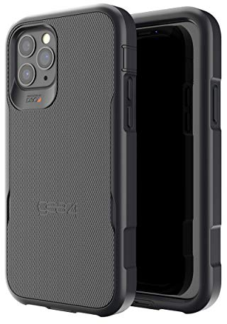 GEAR4 Platoon Designed for iPhone 11 Pro Case, Advanced Impact Protection by D3O - Black
