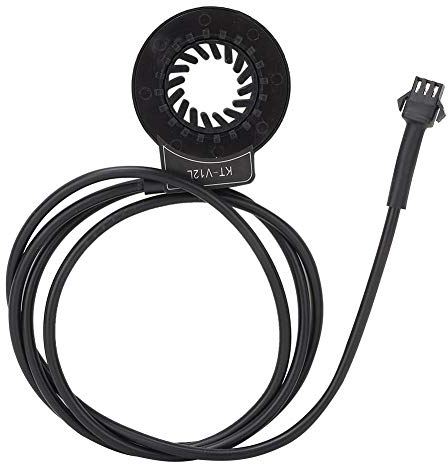 Fahrrad-Leistungssensor, KT-V12L Elektrisches Set, modifiziert, für Fahrrad mit acht Zubehörteilen, Sensor-Assistent, Magnetpunkt-Anschluss, Pedalsensor für Fahrrad