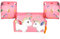 HeySplash con Braccioli Gonfiabili, Canottiera per Piscina Giacca di Sicurezza per Piscina Galleggiante per Nuoto Accessori per Bambini con Motivo Cartone Animato - Rosa