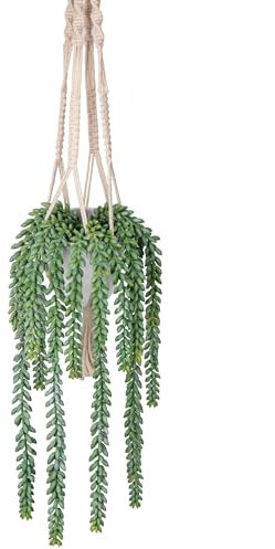 Briful Künstliche Pflanzen Hängepflanze Kunstpflanze Wie Echt Zimmer Wand Aesthetic Dekopflanzen, in Hängeampel
