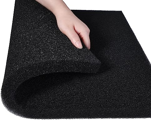 ALEGI Aquarium Sponge Filter Pad, Bio Filter Media Foam Sponges, Cut-to-Size Foam for Fish Tank (20x20x1 (50PPI))