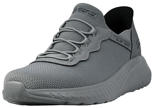 Skechers Uomo Scarpe da Ginnastica Hands-Free Slip-in Bobs Squad Chaos Daily Hype