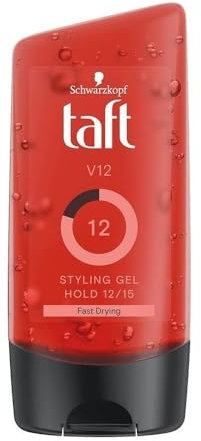 ECH Green Velly Schwrzkopf Taft Looks V12 Power Gel Speed Hold 12 (150ml)