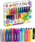 TBC The Best Crafts Dicke Buntstifte für Kinder, Abwaschbar Malstifte, Ungiftig Wachsmalstifte, 24 Farben, Wachsmalkreide für Kleinkinder