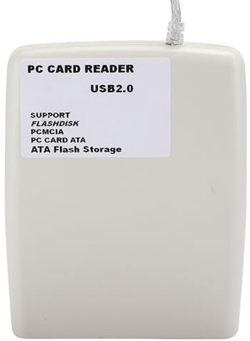 Adaptateur PCATA Haute Vitesse PCMCIA, Lecteur de Carte Portable de Stockage Industriel, convertisseur de Carte mémoire 68 Broches pour Carte réseau PC Carte ATA Carte Son