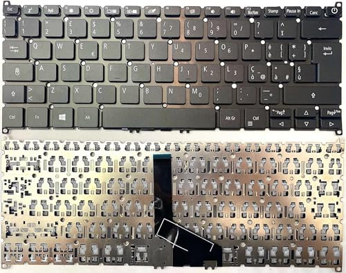 INFOELETTRONICA LO STORE DELLA CONVENIENZA E QUALITA' Tastiera Italiana Compatibile con Acer Swift 3 SF314-42 SF514-57