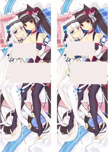 CSYKKL Dekokissen Umarmungskissen Bezug Doppelseitige Muster Druck Pillowcase Manga Dakimakura Kissenhülle,Anime Kissenbezug,Shortplush-50cm*160cm