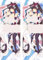 CSYKKL Dekokissen Umarmungskissen Bezug Doppelseitige Muster Druck Pillowcase Manga Dakimakura Kissenhülle,Anime Kissenbezug,Shortplush-50cm*160cm