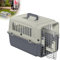 XMTECH Hundetransportbox Transportbox Flugzeugbox für Tiere, Reisebox für Hunde, mit Sicherheitsverriegelung & Lüftungsgitter, L 60 x B 40 x H 40 cm