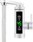 3300W Elektrisch Durchlauferhitzer Elektrischer Wasserhahn mit LED Durchlauferhitzer Wasserhahn Küche Geeignet für Haus Hotel Restaurant und andere Orte (Weiß)
