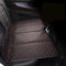 SOUTES Nicht Aufblasbare Auto Matratze für VW T5 T6 Bus Multivan, Tragbare Rücksitz-Matratze Faltbare Camping Extender Matratzen Autobett Zubehör, B/Black-red Wire
